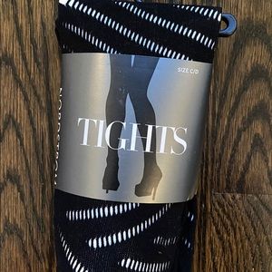 NWT Nordstrom Patterned Tights